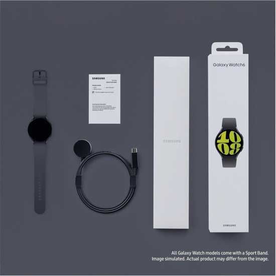 Galaxy Watch6 44Mm Smart Watch Graphite - Бижутерия