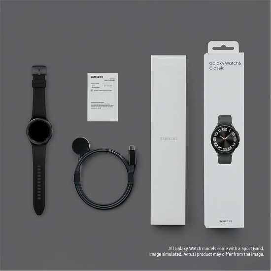 Galaxy Watch6 Classic 43Mm Smart Watch Black Бижутерия