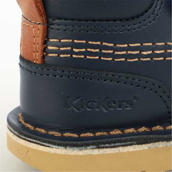 Kickers Kick Hi Roll Leather Boots  Бебешки обувки и маратонки
