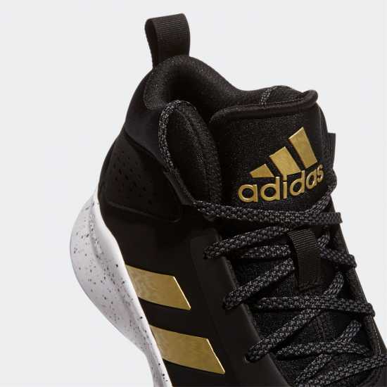 Adidas Kids' Cross Em Up Wide Basketball Trainers  