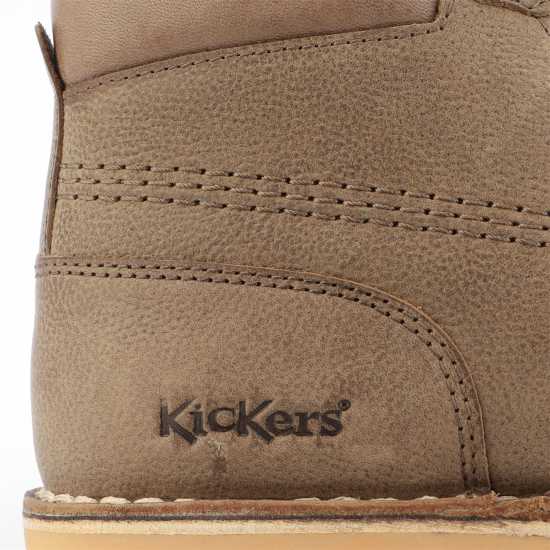 Kickers Кожени Боти Kick Hi Leather Boots  Мъжки боти и ботуши