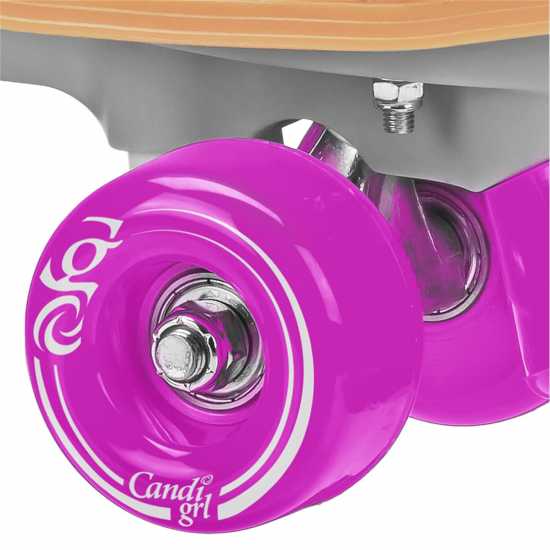 Candi Grl Sabina High Top Roller Skates Mint / Purple Детски ролкови кънки