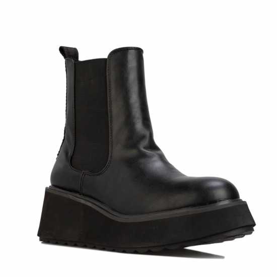 Ботуши С Ластик На Глезена Rocket Dog Heyday Platform Chelsea Boots  