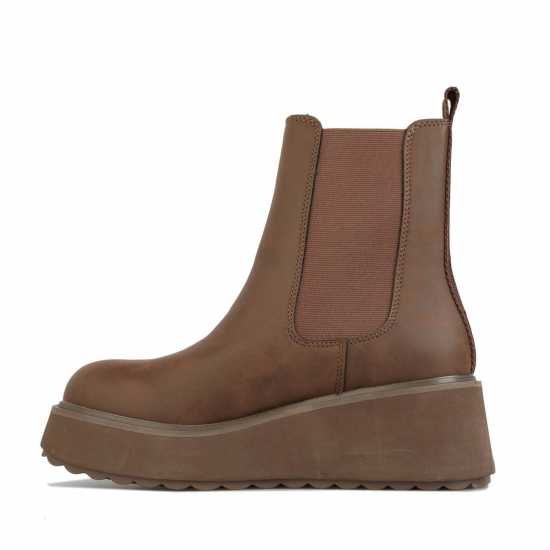Ботуши С Ластик На Глезена Heyday Platform Chelsea Boots  