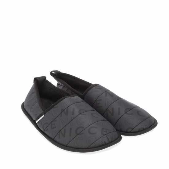 Nicce Daniel Quilted Slippers  