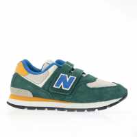 New Balance Kids 574 Hook And Loop Trainers