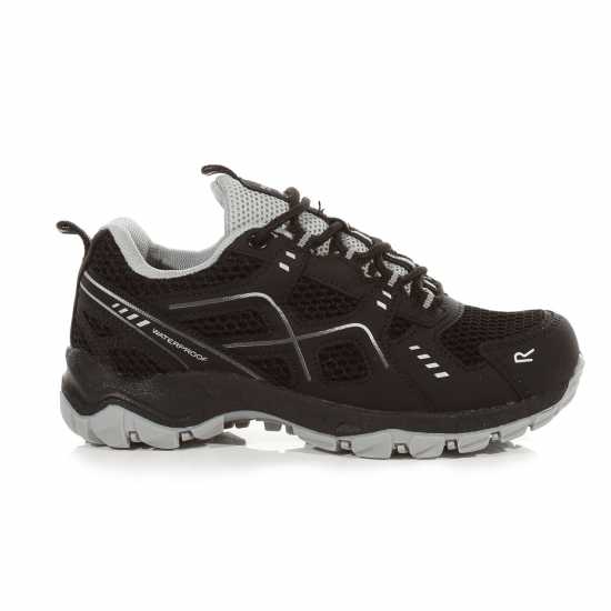Regatta Детски Туристически Обувки Vendeavour Junior Walking Boots Black/LtStee - Детски туристически обувки