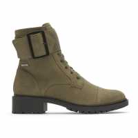 Rockport Ботуши С Връзки Ryleigh Lace Boot Forest Suede  Дамски обувки