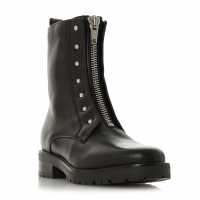 Мотоциклетни Ботуши Dune London Raffi Studded Buckle Biker Boots  Дамски ботуши