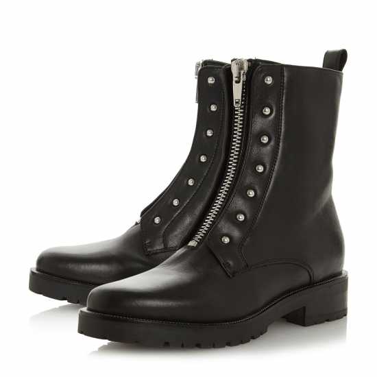 Мотоциклетни Ботуши Dune London Raffi Studded Buckle Biker Boots  Дамски ботуши