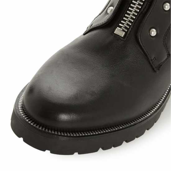 Мотоциклетни Ботуши Dune London Raffi Studded Buckle Biker Boots  Дамски ботуши