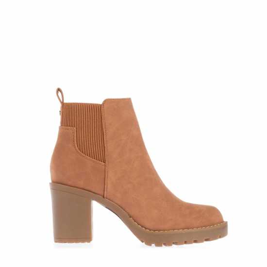 Ботуши С Ластик На Глезена Barbara Heeled Chelsea Boots  
