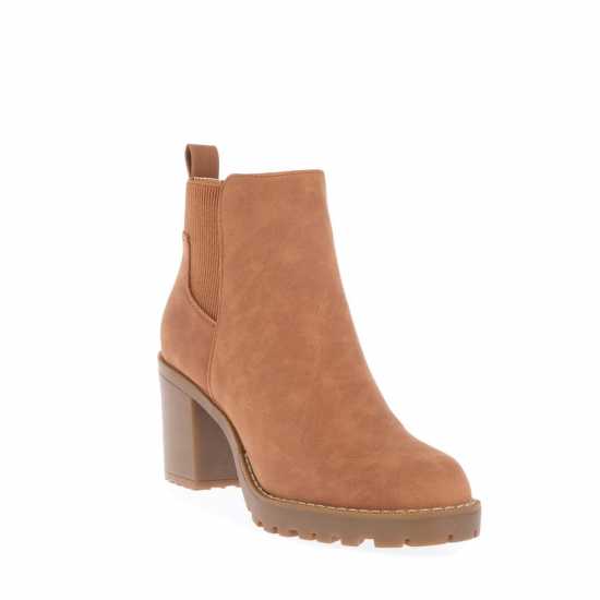 Ботуши С Ластик На Глезена Barbara Heeled Chelsea Boots  