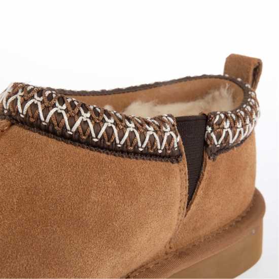 Wigeon Leather Slippers  