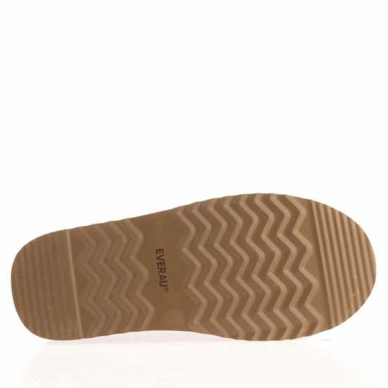 Everau Wonga Leather Slippers  