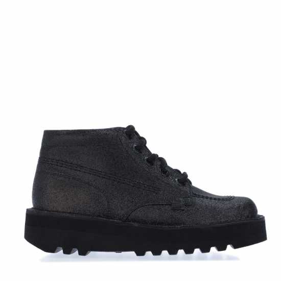 Kickers Kick Hi Stack Glitter Boots  