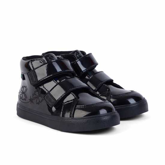 Kids Tovni Hi Stardust Patent Boots  