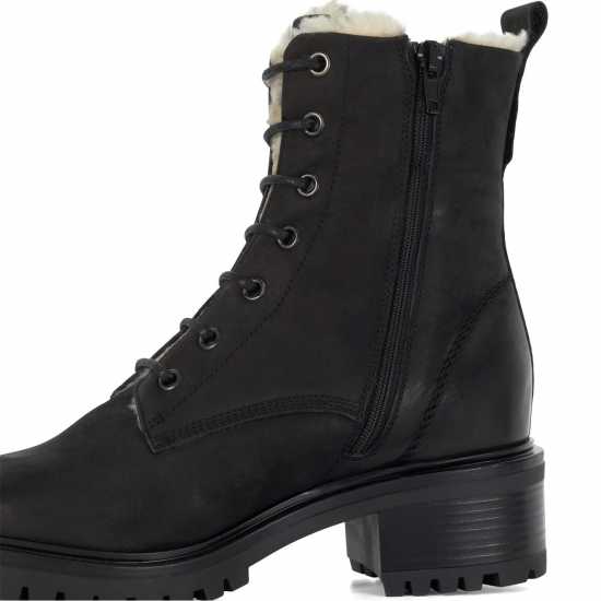 Dune London Paniz Chunky Faux Fur Lined Boots  
