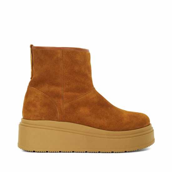 Podsey Faux Shearling Lined Platform Boots  