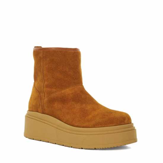 Podsey Faux Shearling Lined Platform Boots  