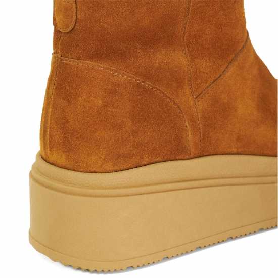 Podsey Faux Shearling Lined Platform Boots  