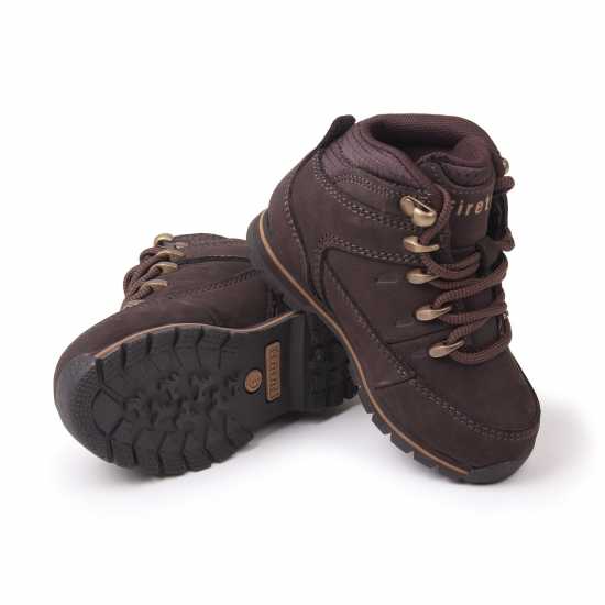 Детски ботуши Firetrap Боти Rhino Boots Infants Кафяво/Кафяво Firetrap Боти Rhino Boots Infants Кафяво/Кафяво Детски ботуши