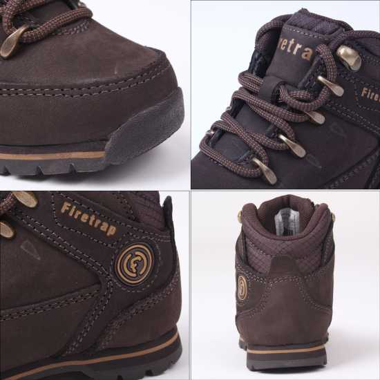 Детски ботуши Firetrap Боти Rhino Boots Infants Кафяво/Кафяво Firetrap Боти Rhino Boots Infants Кафяво/Кафяво Детски ботуши