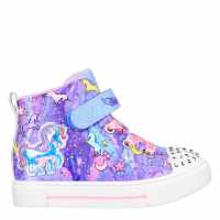 Skechers Twinkle Sparks - Unicorn Dayd High-Top Trainers Girls