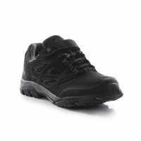 Regatta Туристически Обувки Holcombe Low Walking Boots Childrens Black Детски туристически обувки