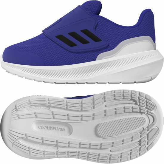 Adidas Falcon 3 Infant Running Shoes Navy/White - Детски маратонки