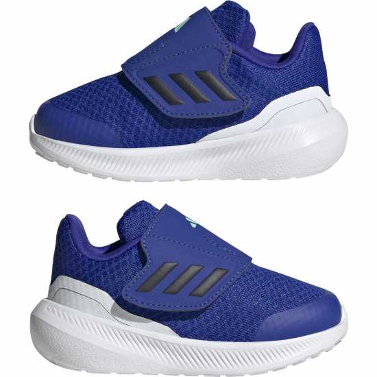 Adidas Falcon 3 Infant Running Shoes Navy/White - Детски маратонки