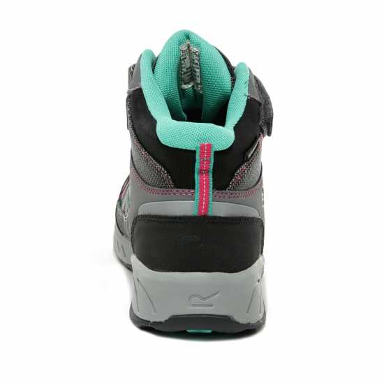 Regatta Kids' Samaris Junior Velcro Waterproof Hiking Boot Гранит/Дъхс 