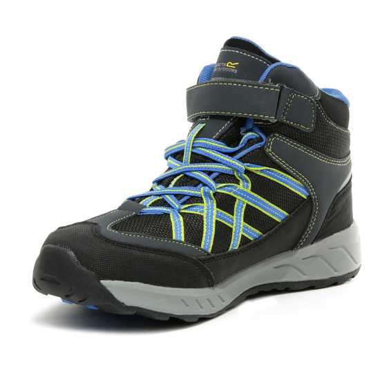 Regatta Kids' Samaris Junior Velcro Waterproof Hiking Boot Брайар / ФрБлу Regatta Kids' Samaris Junior Velcro Waterproof Hiking Boot Брайар / ФрБлу