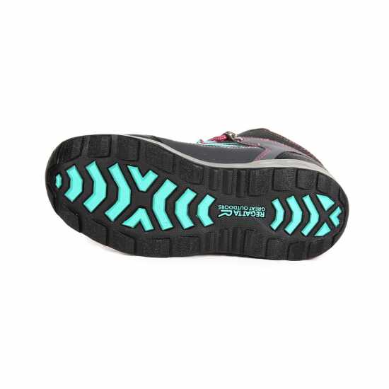 Regatta Kids' Samaris Mid Waterproof Hiking Boot Гранит/Дъхс Regatta Kids' Samaris Mid Waterproof Hiking Boot Гранит/Дъхс