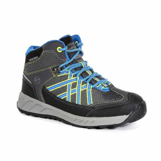 Regatta Kids' Samaris Mid Waterproof Hiking Boot Брайар / ФрБлу 