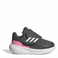 Adidas Falcon 3 Infant Running Shoes Grey/Pink Детски маратонки