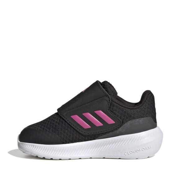 Adidas Falcon 3 Infant Running Shoes Black/Pink Детски маратонки