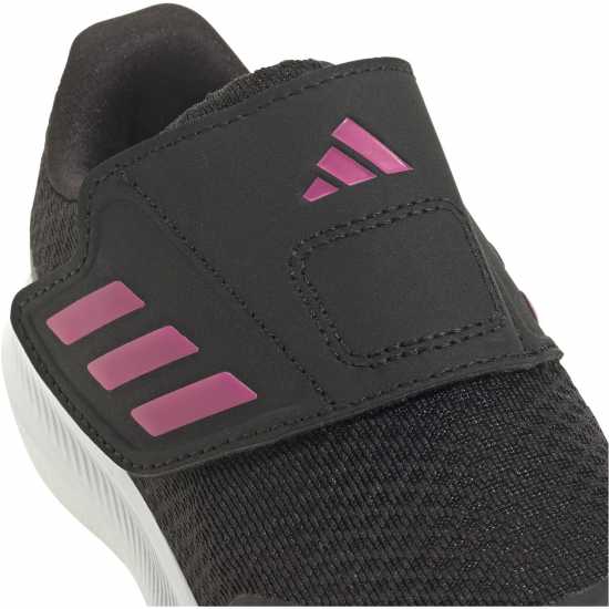 Adidas Falcon 3 Infant Running Shoes Black/Pink Детски маратонки