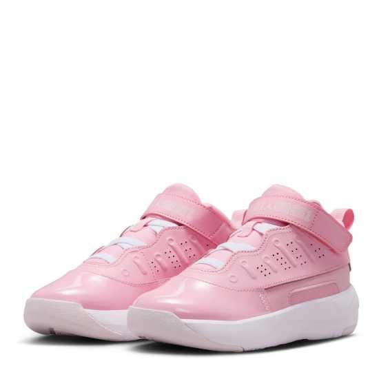 Air Jordan Max Aura Basketball Trainers Меко розово 