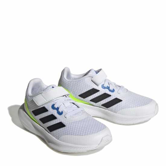 Adidas Run Falcon 3 Childrens Boys Running Shoes White/Royal Детски маратонки