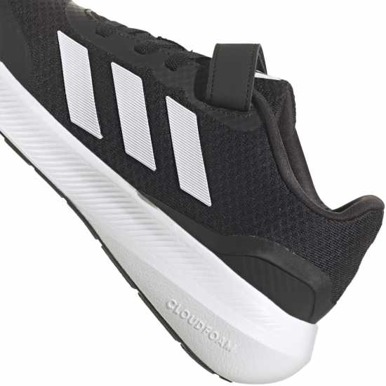 Adidas Run Falcon 3 Childrens Boys Running Shoes Black/White - Детски маратонки