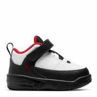 Air Jordan Max Aura 3 Infant Boys Trainers White/Black/Red Мъжки баскетболни маратонки
