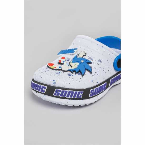Sonic Clogs Childrens Бяло Sonic Clogs Childrens Бяло