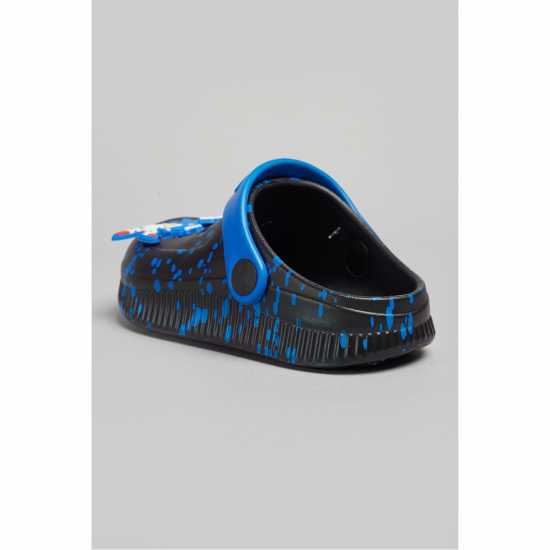 Sonic Clogs Childrens Черно Sonic Clogs Childrens Черно