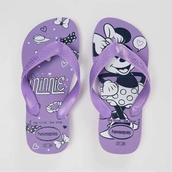 Havaianas Джапанки Kids' Top Disney Prisma Purple Flip Flops Prisma Purple 