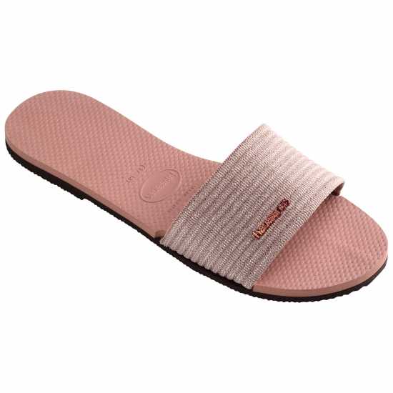 Havaianas Джапанки Kids' Hav You Malta Metallic Golden Flip Flops Crocus Rose 