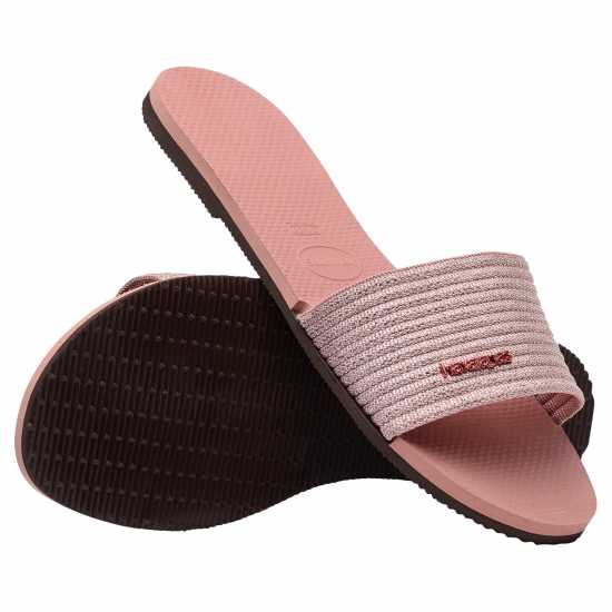 Havaianas Джапанки Kids' Hav You Malta Metallic Golden Flip Flops Crocus Rose 