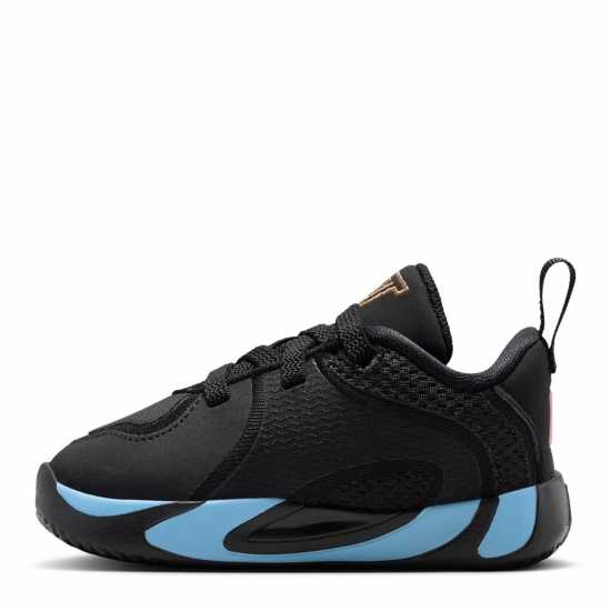 Air Jordan Kids' Basketball Trainers Black/Blue 