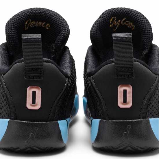 Air Jordan Kids' Basketball Trainers Black/Blue 