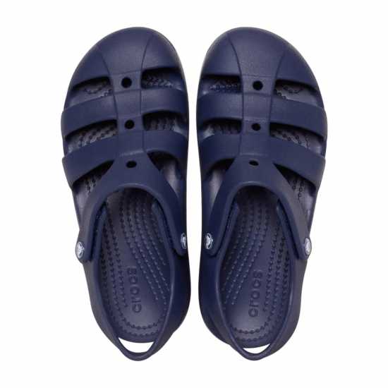 Crocs Kids Fisherman Flat Sandals Морска синьо 